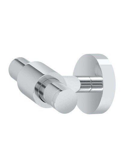 Sobe Double Towel Hook in Polished Chrome.
